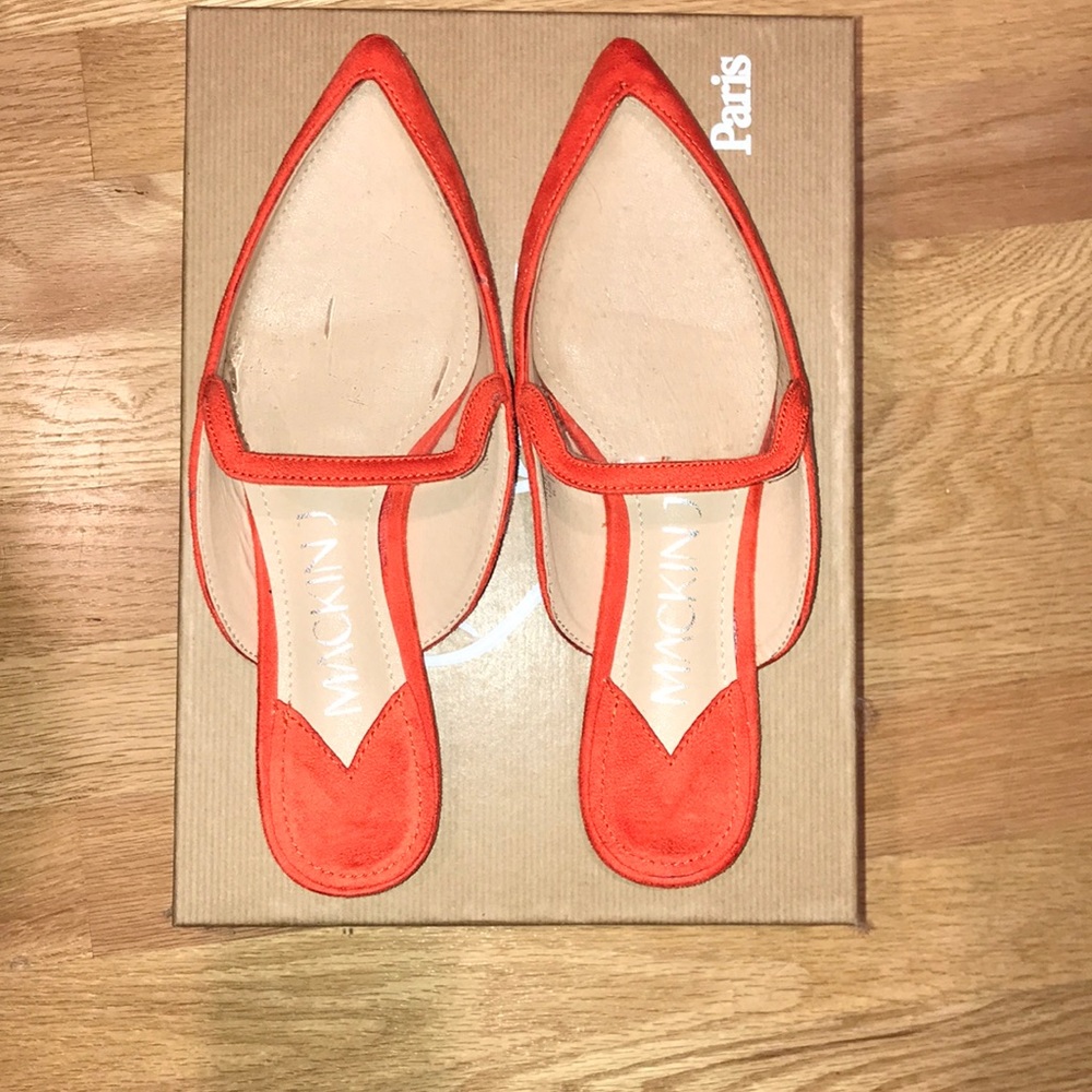 Super cute and unique PVC mules